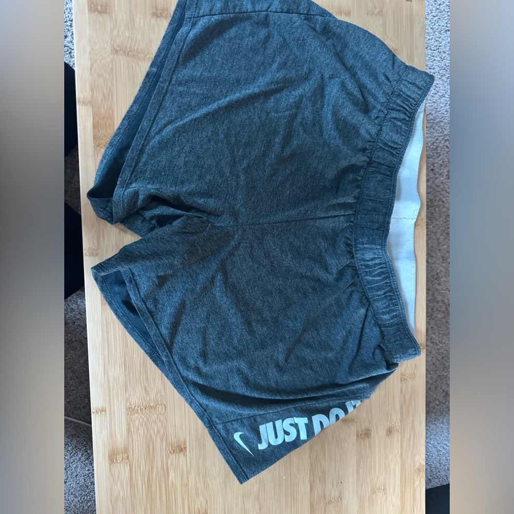 Just do it teal/mint women’s Nike shorts